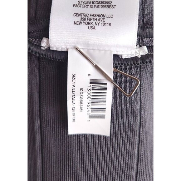 Herve Leger Recycled Rayon Midi Dress Size XS Womens Gray $630 - Picture 15 of 16
